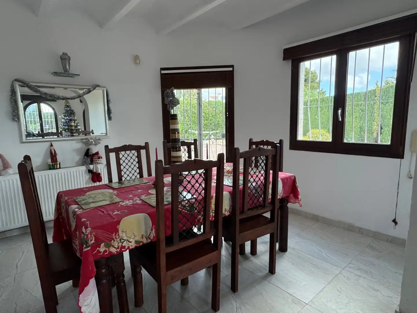 Comedor de Casa o chalet en venta en Benissa con Aire acondicionado, Terraza y Piscina