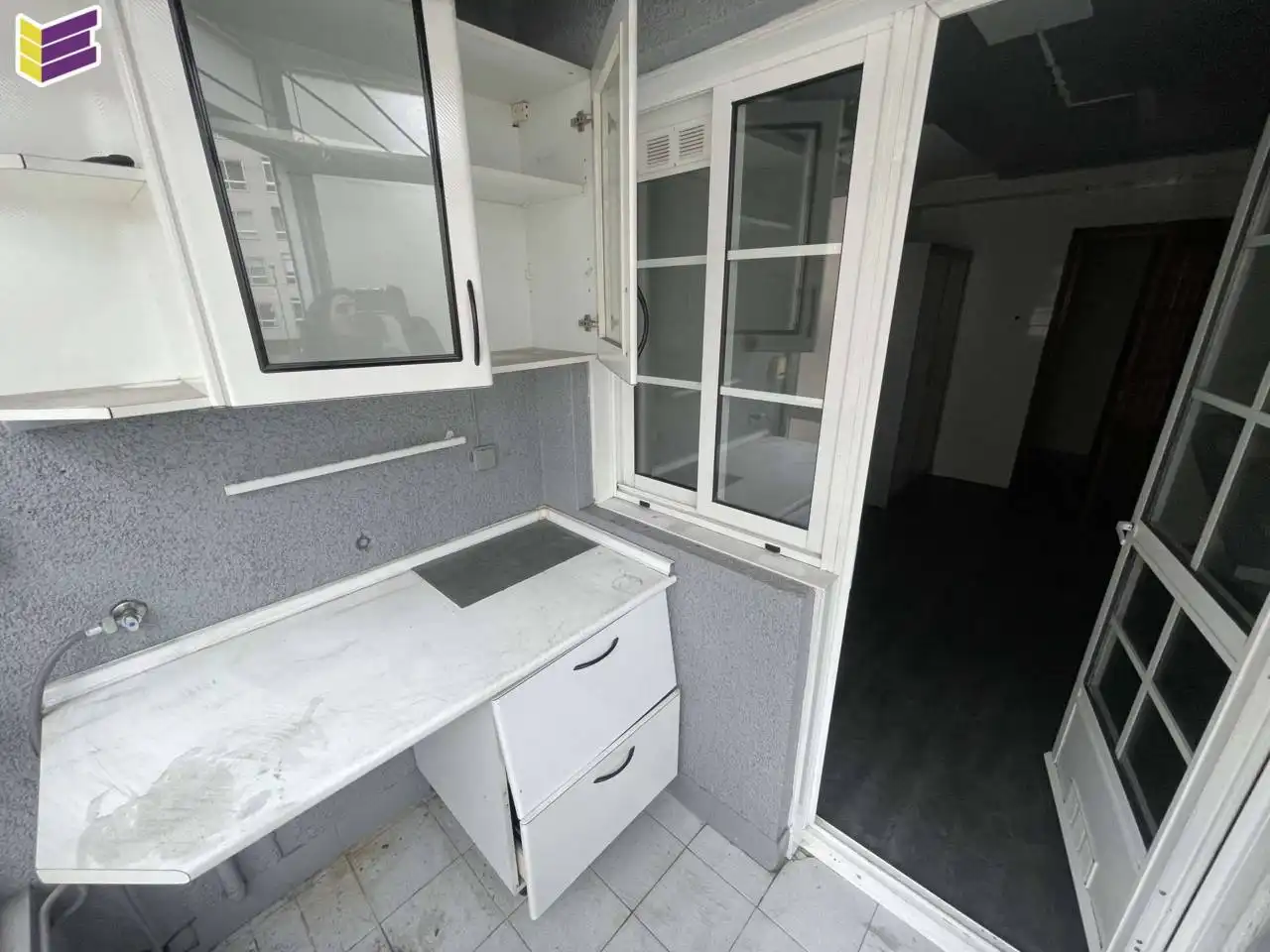 Kitchen of Flat for sale in Vigo   with Heating, Parquet flooring and Terrace