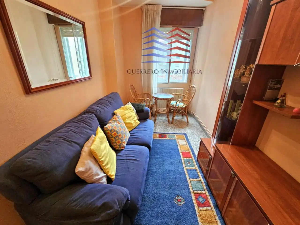 Sala d'estar de Apartament de lloguer en Ourense Capital  amb Calefacció, Terrassa i Traster