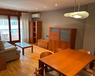 Living room of Flat to rent in  Lleida Capital  with Air Conditioner, Heating and Parquet flooring