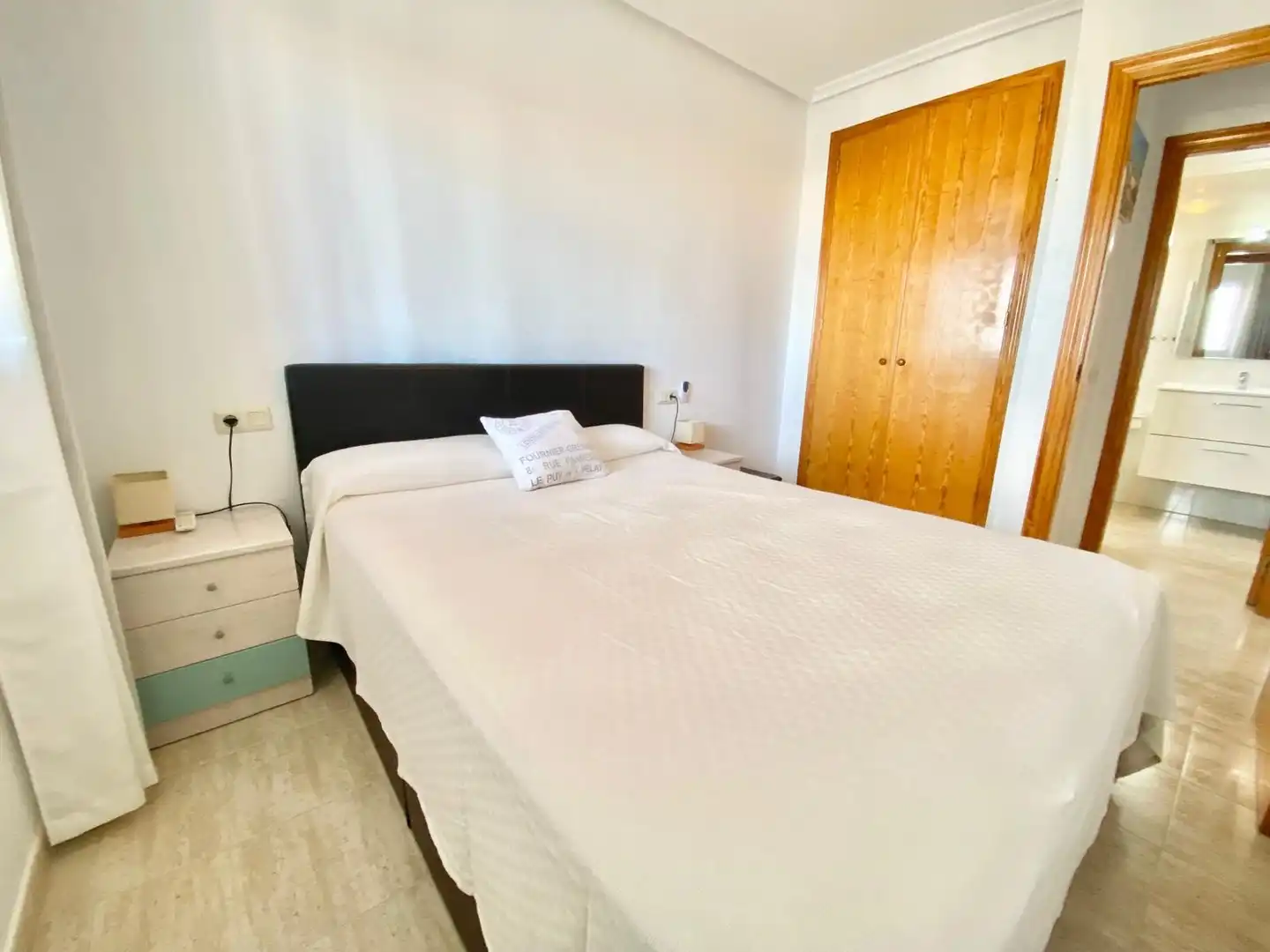 Bedroom of Apartments for rent in Torrevieja  with Air Conditioner, Heating and Terrace