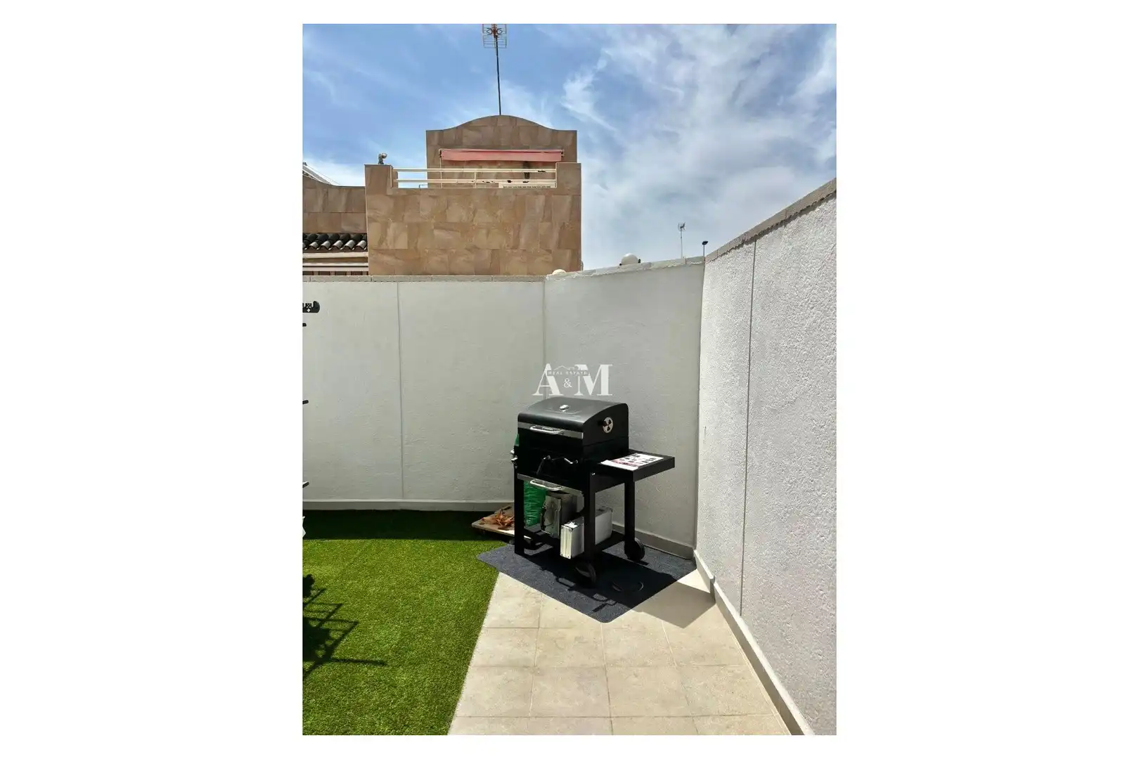 Terrace of Houses for rent in Torrevieja  with Air Conditioner, Heating and Private garden