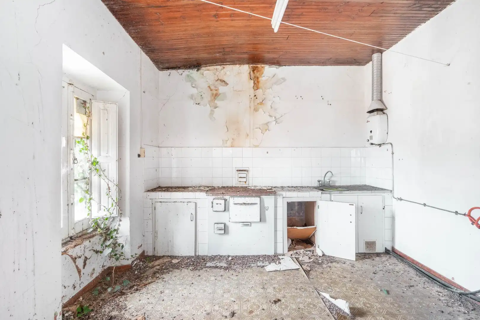 Cocina de Casa o chalet en venta en El Franco  con Terraza