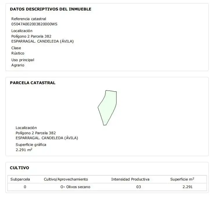 Finca rústica en venta en Candeleda con Jardín privado