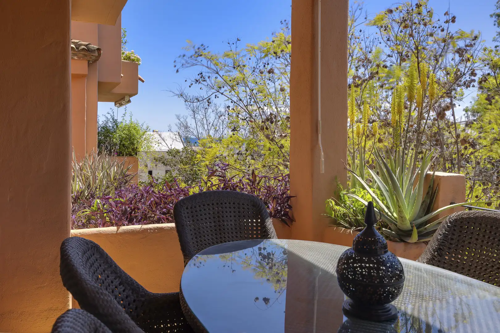 Terraza de Apartamento en venta en Marbella con Aire acondicionado, Terraza y Piscina