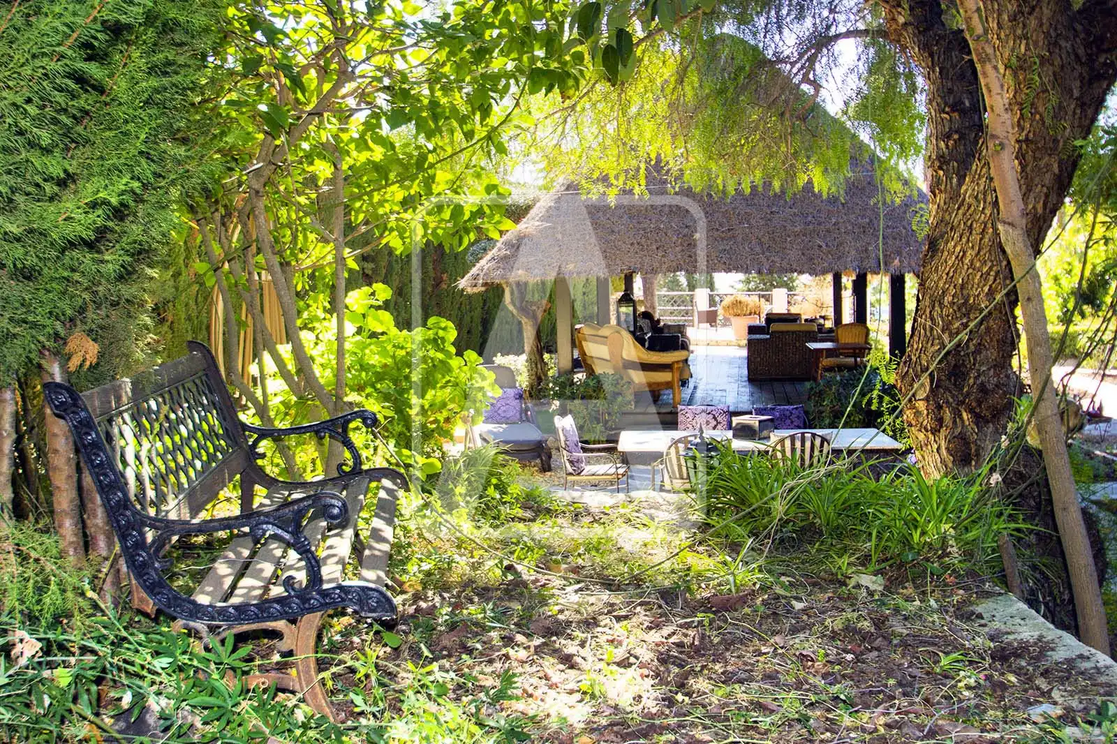 Jardí de Finca rústica en venda en Calpe / Calp amb Aire condicionat, Calefacció i Jardí privat