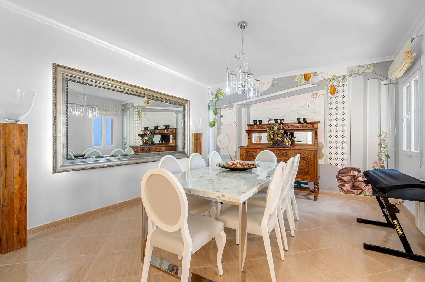 Comedor de Casa o chalet en venta en Benissa con Jardín privado, Terraza y Trastero