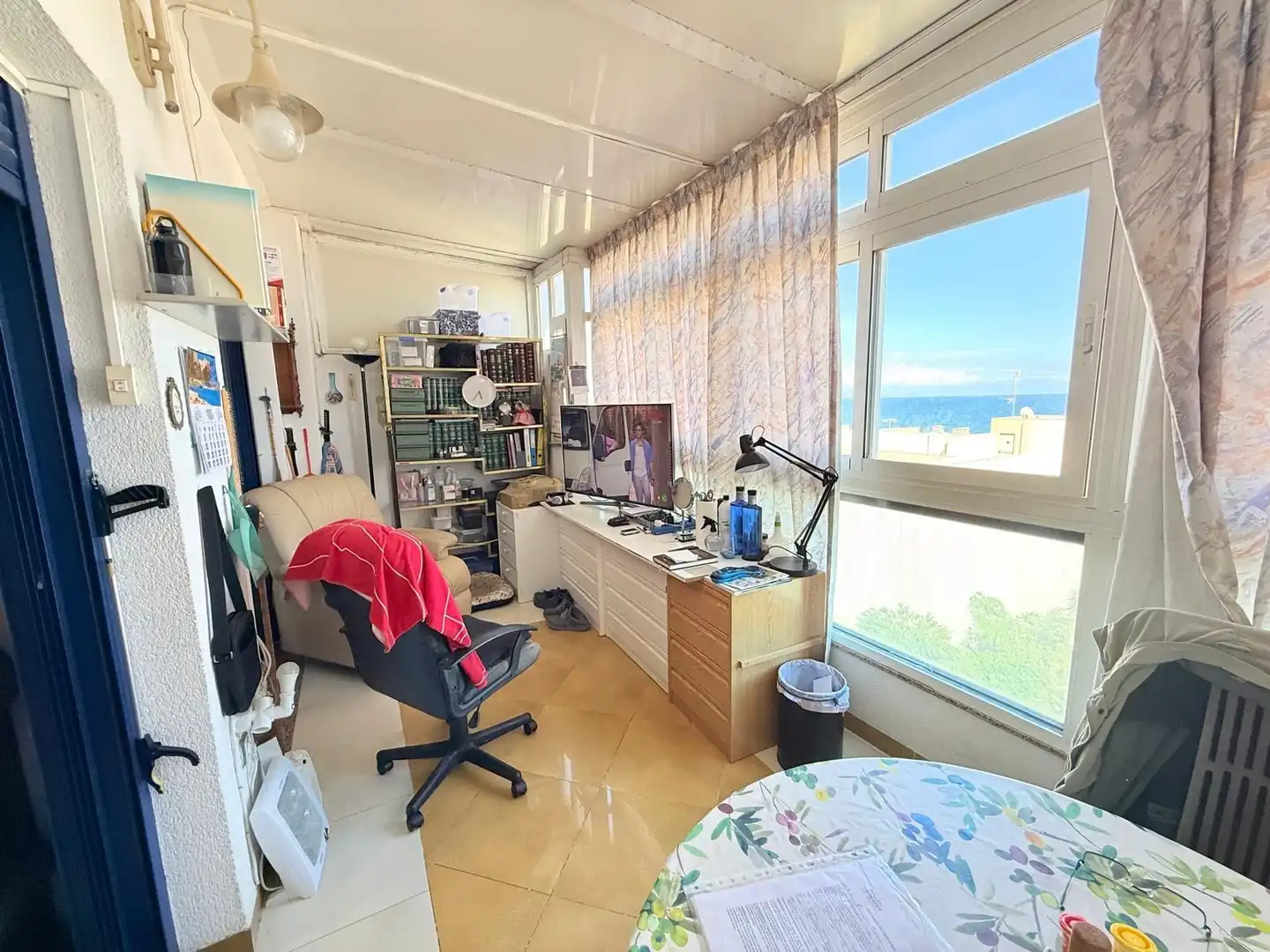 Living room of Attic for sale in Roquetas de Mar  with Terrace
