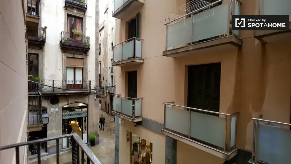 Appartamento con terrazza in affitto a Ciutat Vella, imagen 13