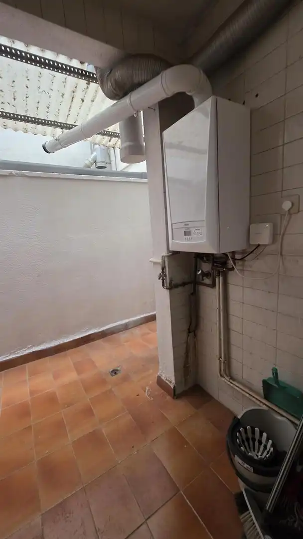 Jardín de Piso de alquiler en Terrassa con Calefacción, Amueblado y Balcón