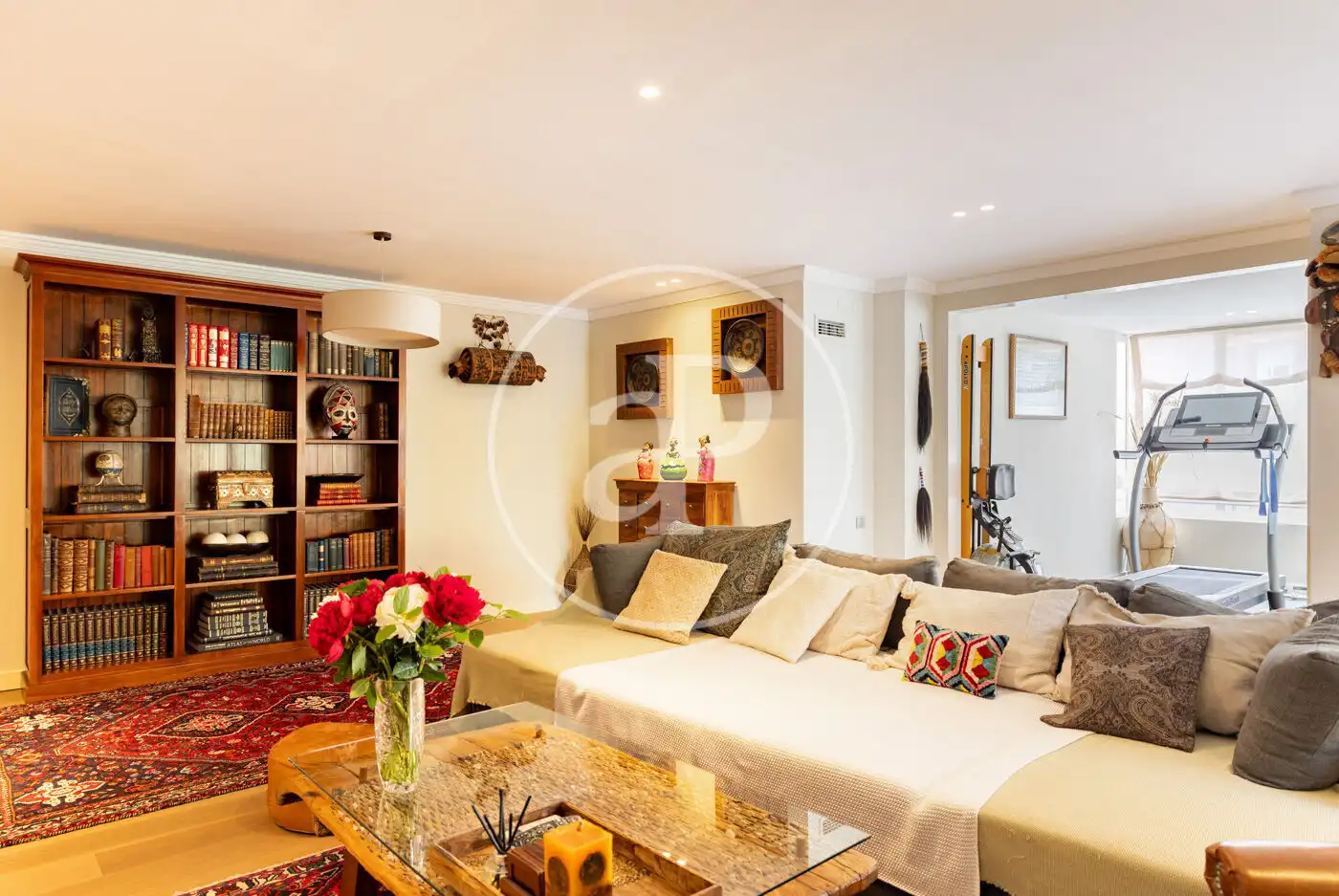 Sala de estar de Piso en venta en Barcelona con Aire acondicionado, Calefacción y Terraza