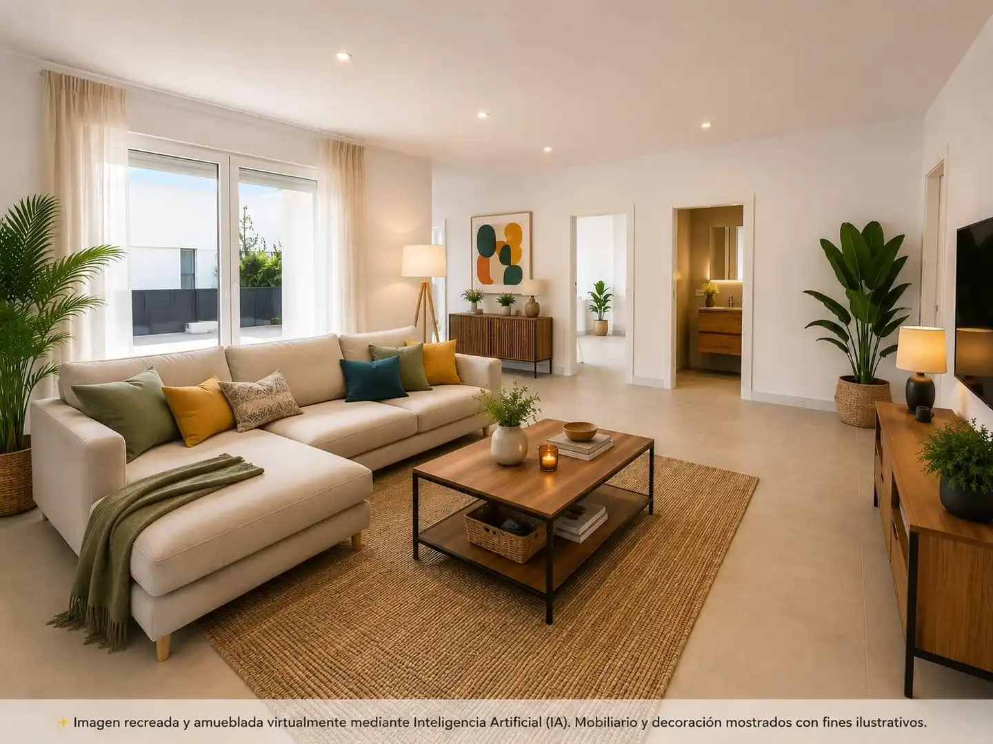 Wohnzimmer von Einfamilien-Reihenhaus zum Verkauf in Vegas del Genil