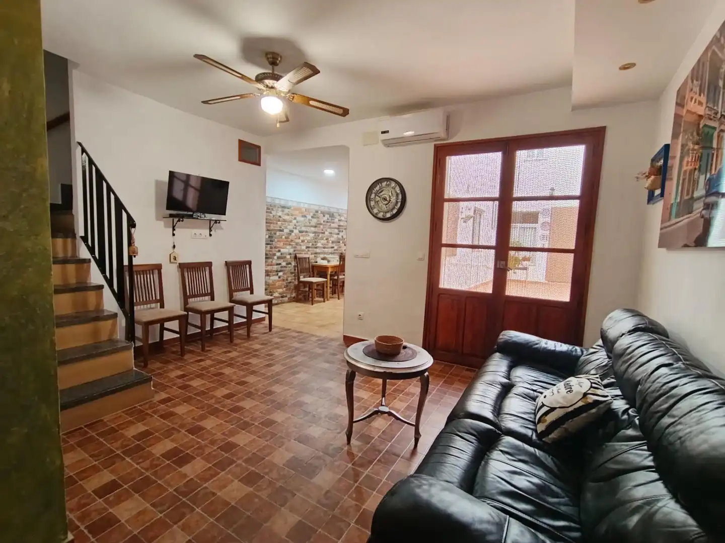 Living room of Houses for sale in Vallada, Valencia