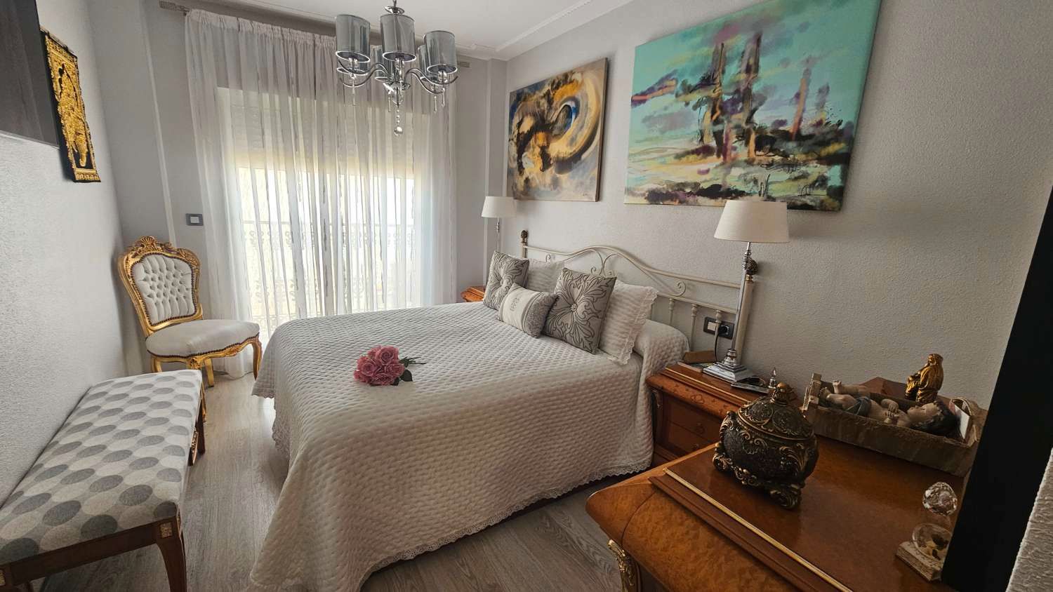 Bedroom of Flat for sale in Torrevieja  with Air Conditioner, Heating and Terrace