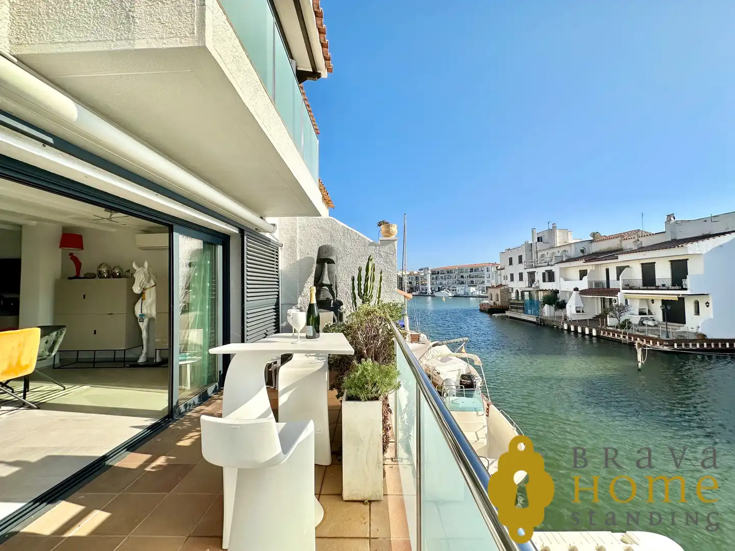 Terraza de Casa o chalet en venta en Empuriabrava con Aire acondicionado, Terraza y Piscina