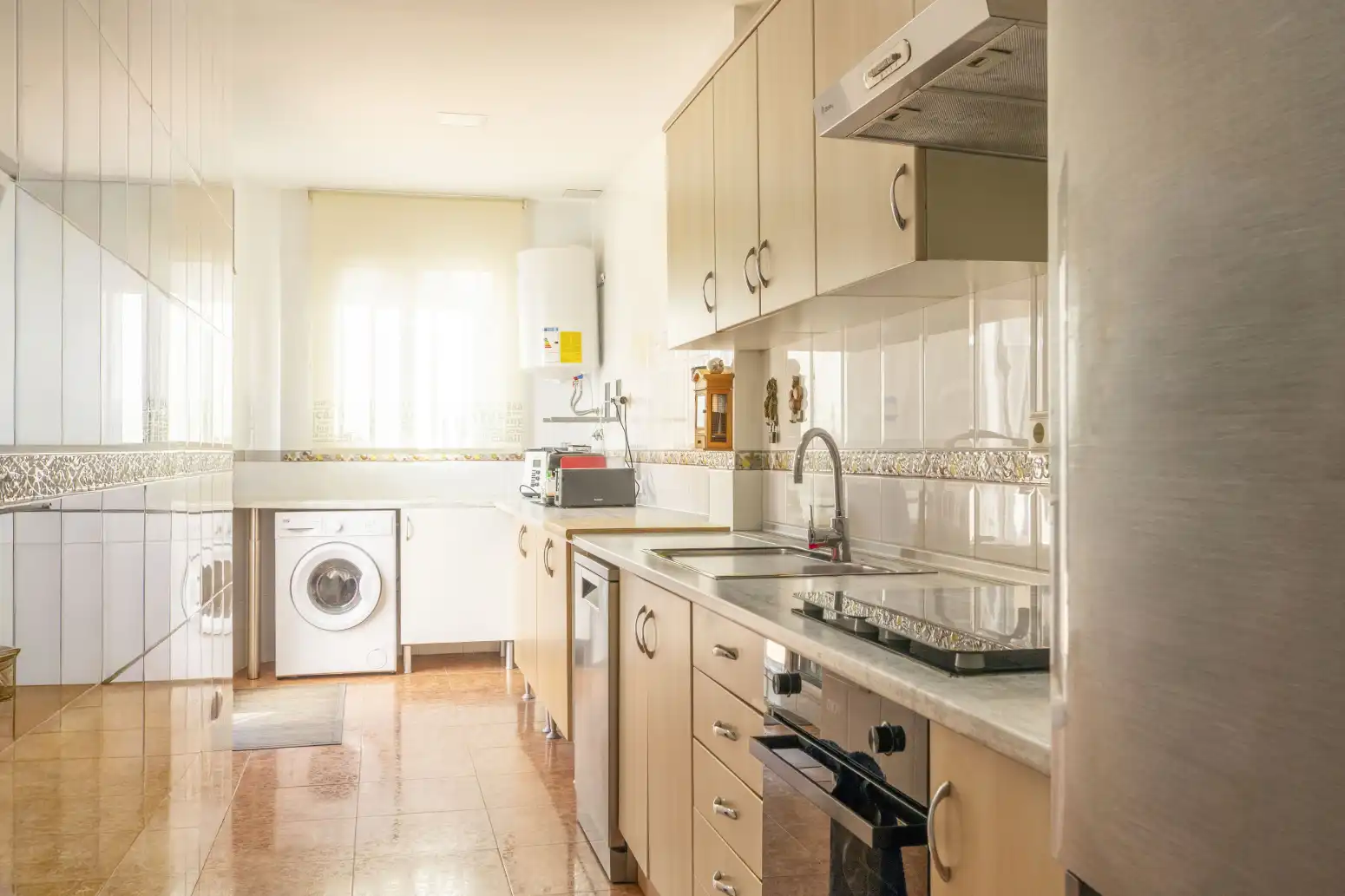 Cocina de Casa o chalet de alquiler en Vinalesa con Aire acondicionado, Terraza y Amueblado
