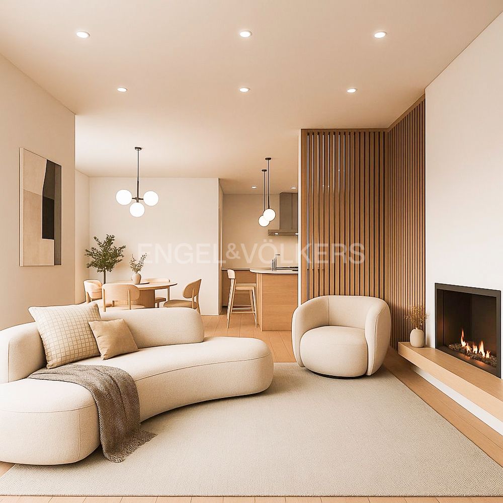Living room of Apartment for sale in  Madrid Capital  with Air Conditioner, Heating and Parquet flooring