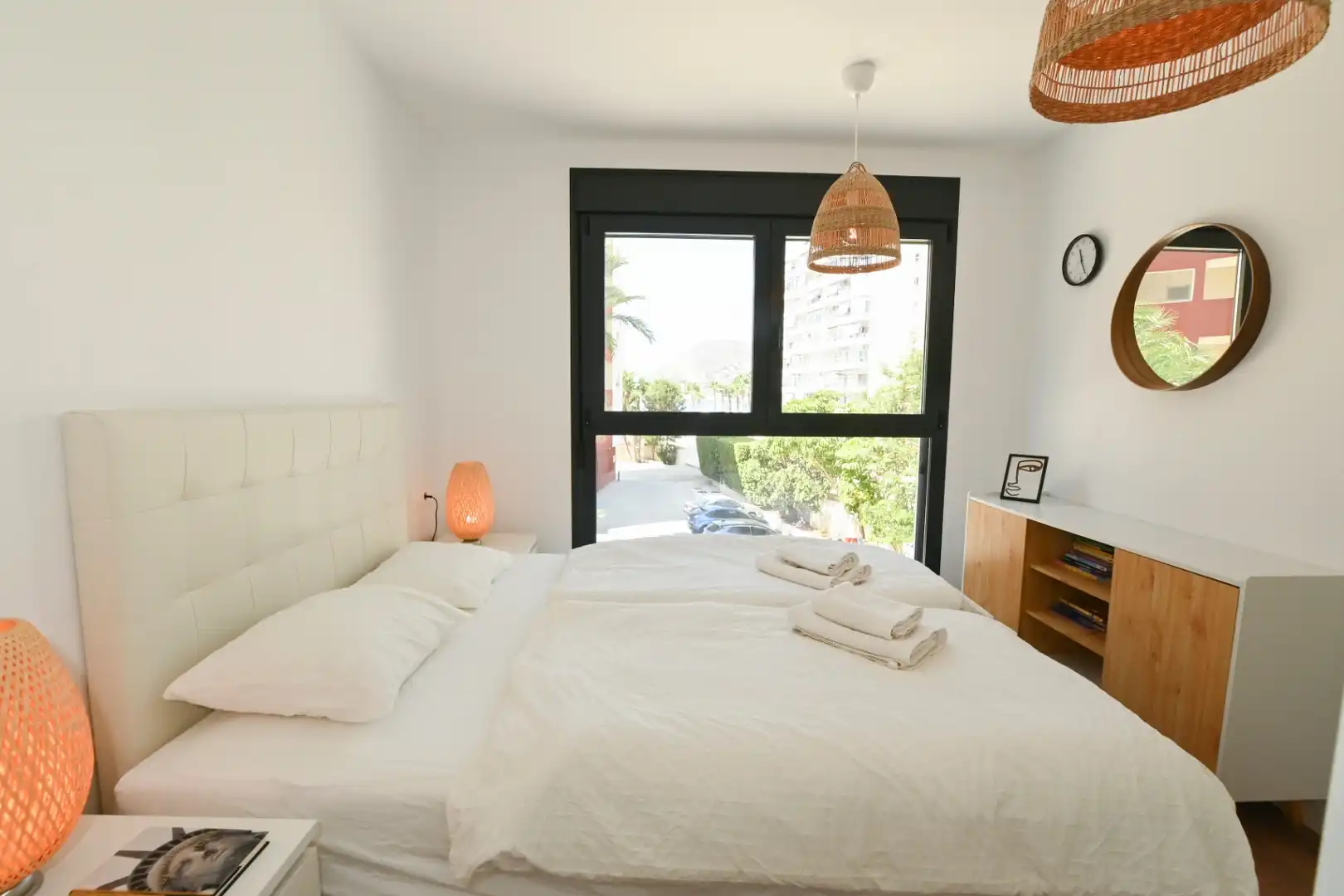 Dormitori de Apartament en venda en Calpe / Calp amb Aire condicionat, Terrassa i Traster