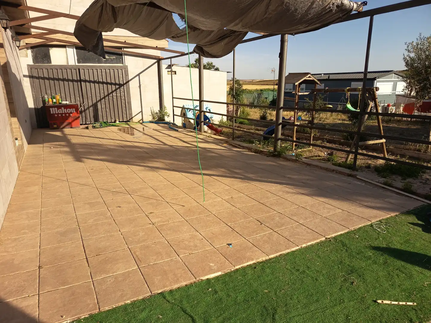 Terraza de Casa o chalet en venta en El Viso de San Juan con Aire acondicionado, Jardín privado y Terraza
