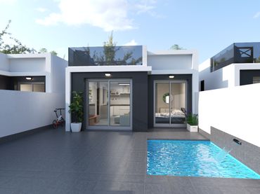 Maison avec piscine à vendre à San Javier ciudad