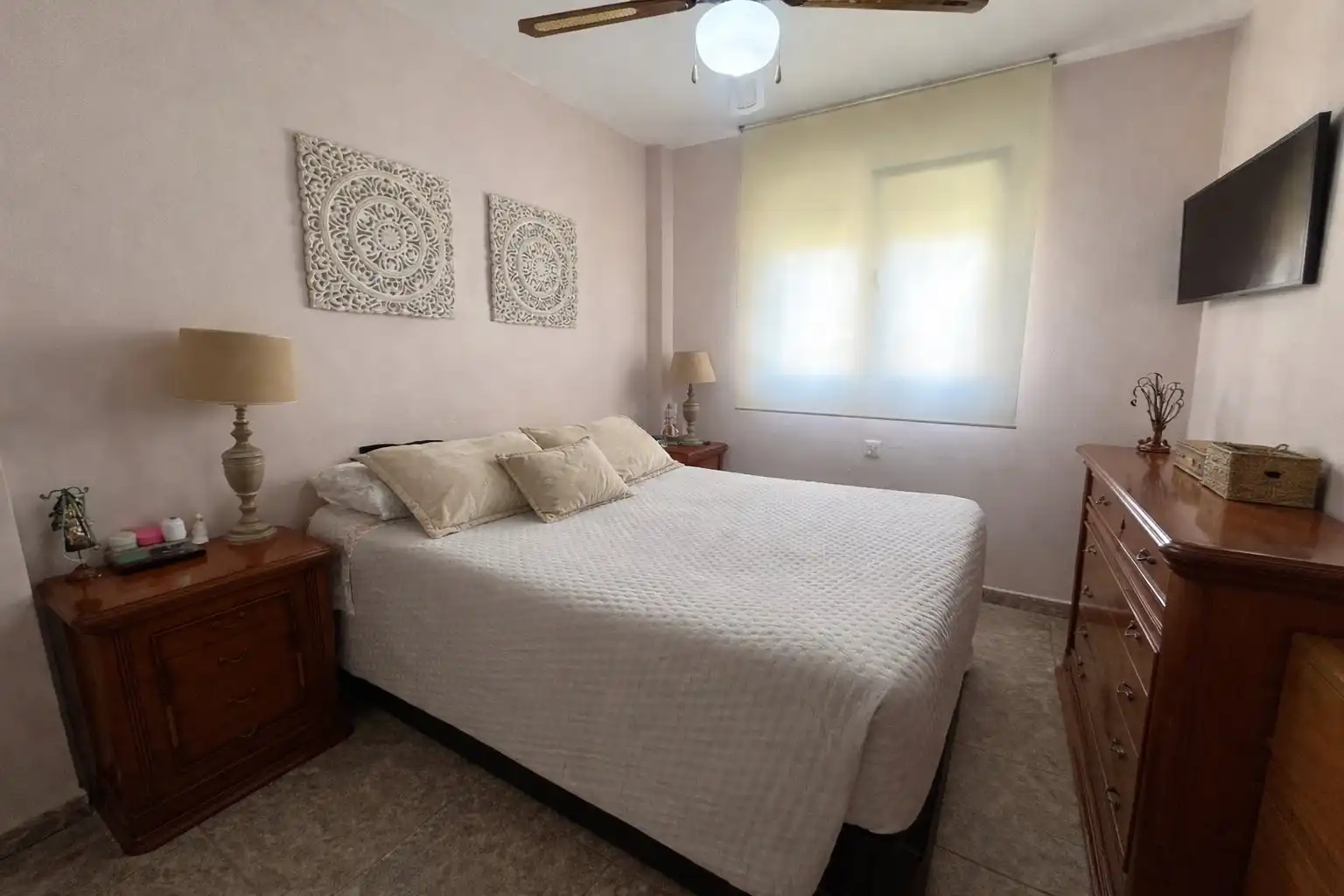 Bedroom of Flat for sale in Almería  with Air Conditioner, Terrace and Community pool