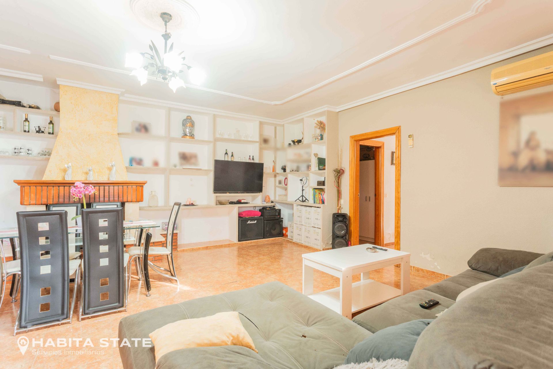 Living room of House or chalet for sale in Viator  with Private garden, Swimming Pool and Furnished