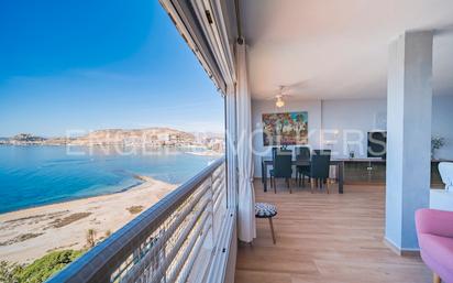 Schlafzimmer von Wohnung zum verkauf in Alicante / Alacant mit Klimaanlage und Terrasse