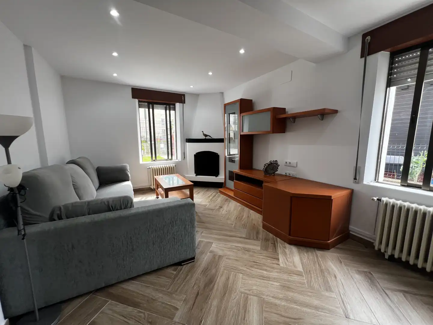 Living room of Detached homes for sale in Torrelavega   with Heating, Private garden and Parquet flooring