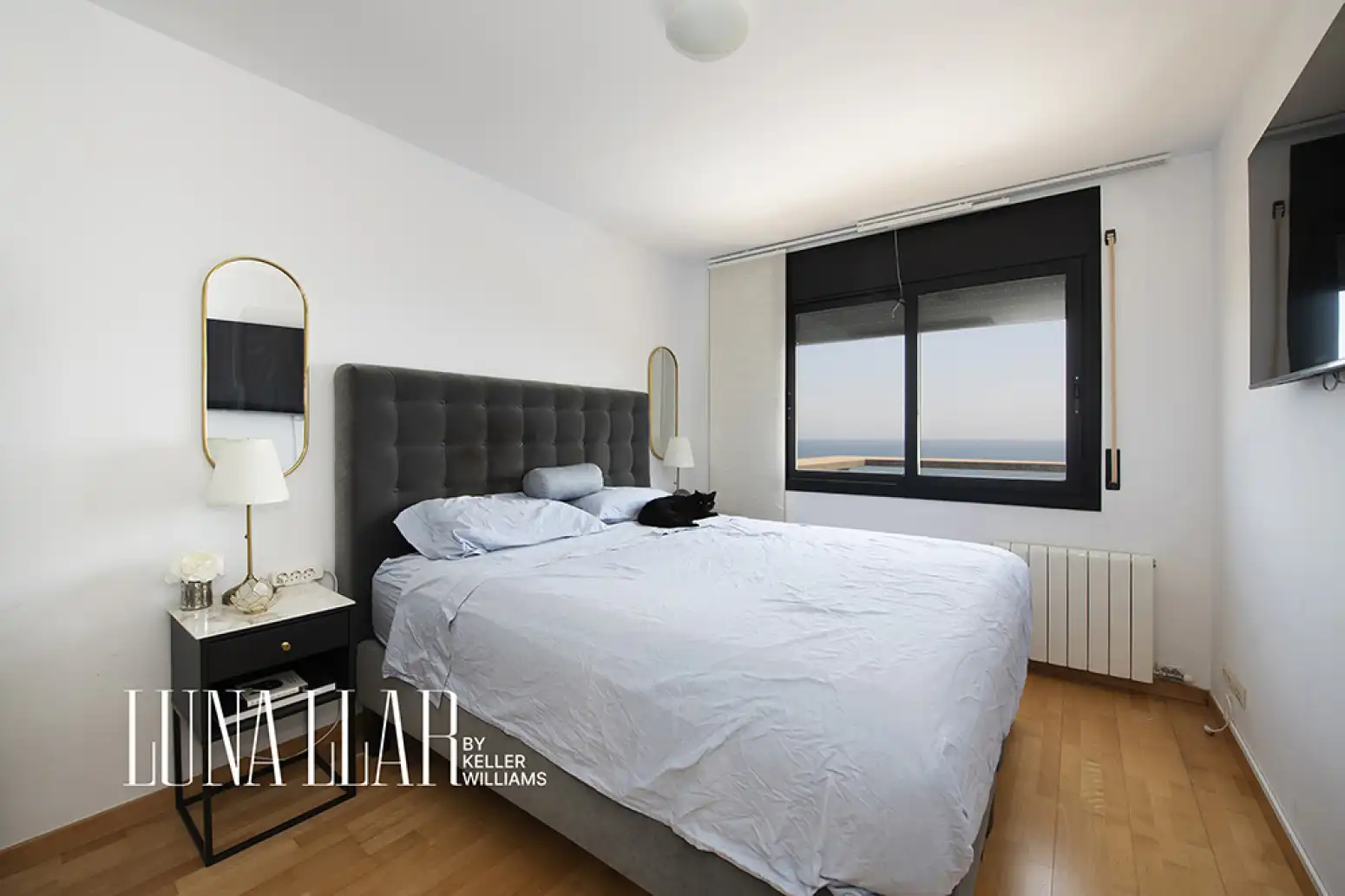 Schlafzimmer von Haus oder Chalet zur Miete in Sitges mit Klimaanlage, Terrasse und Möbliert