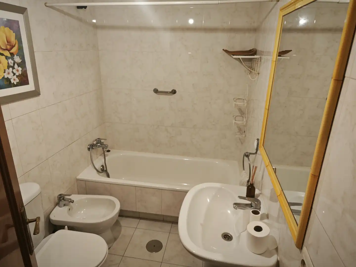 Baño de Planta baja en venta en A Coruña Capital  con Parquet, Terraza y Horno