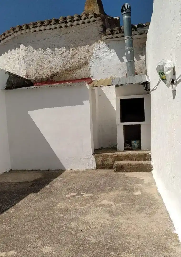 Vista exterior de Casa adosada en venda en Alcadozo amb Traster, Moblat i Forn