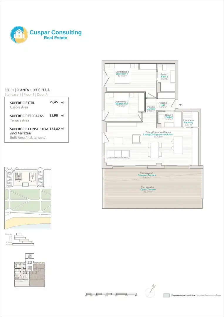 Apartament amb piscina en venda a Centro Urbano, imagen 6