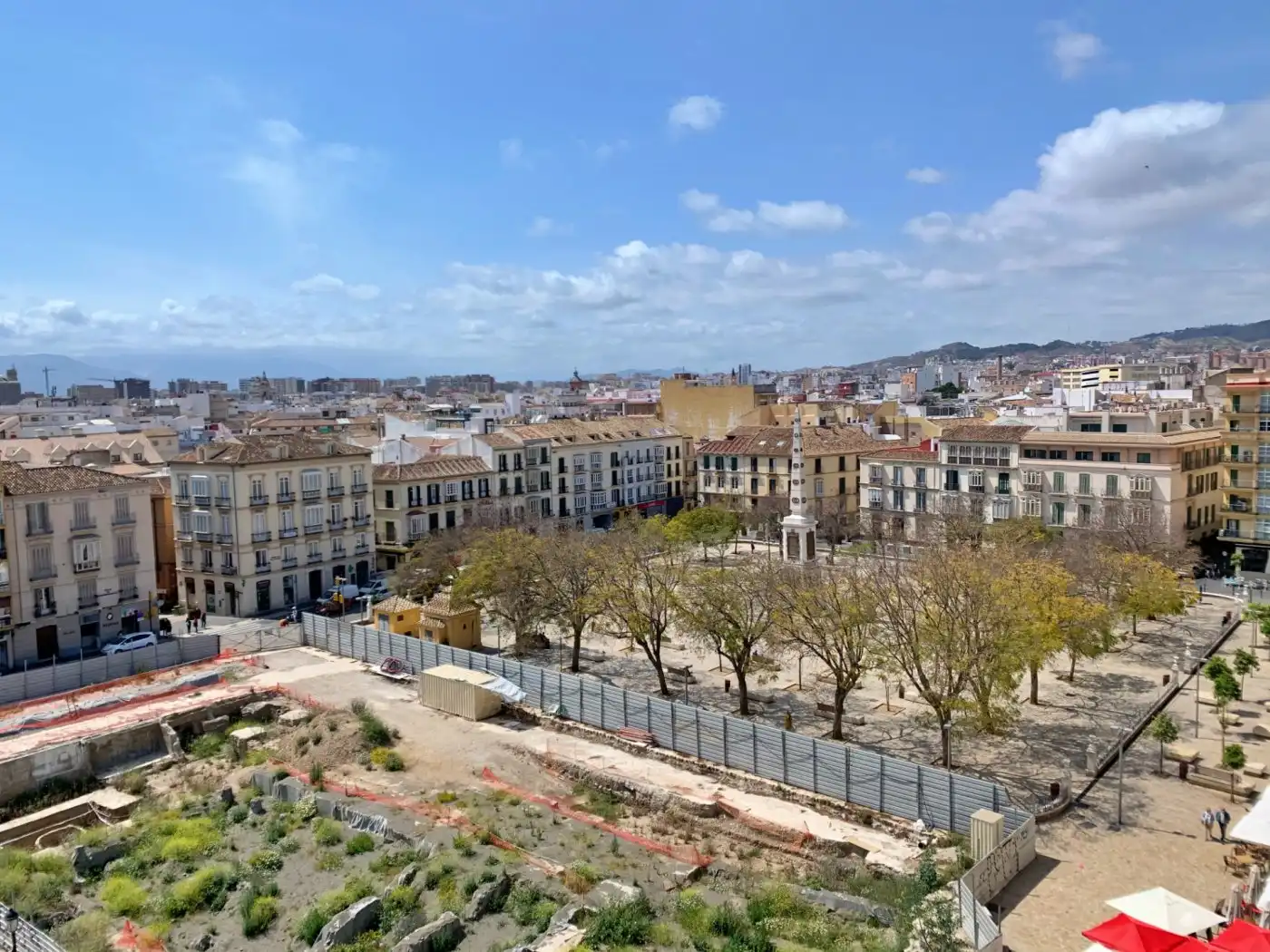 Vista exterior de Piso de alquiler en Málaga con Aire acondicionado, Calefacción y Amueblado