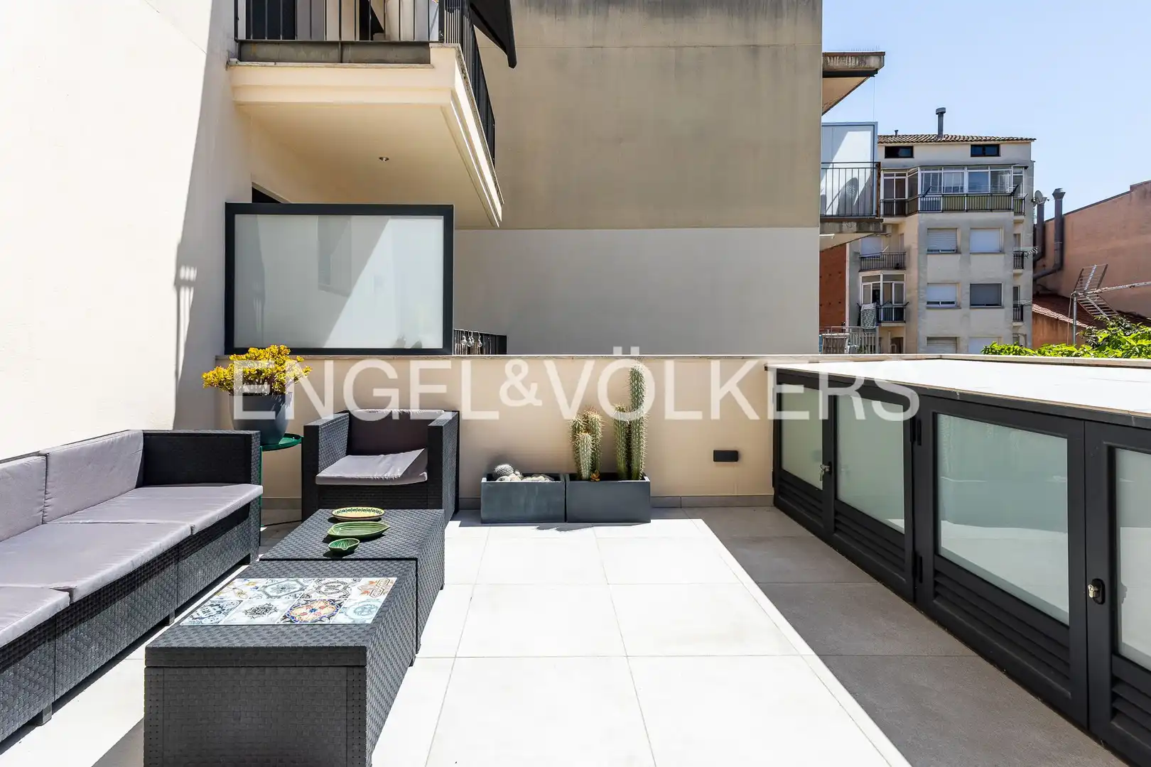 Terraza de Piso en venta en Sant Cugat del Vallès con Aire acondicionado, Calefacción y Jardín privado