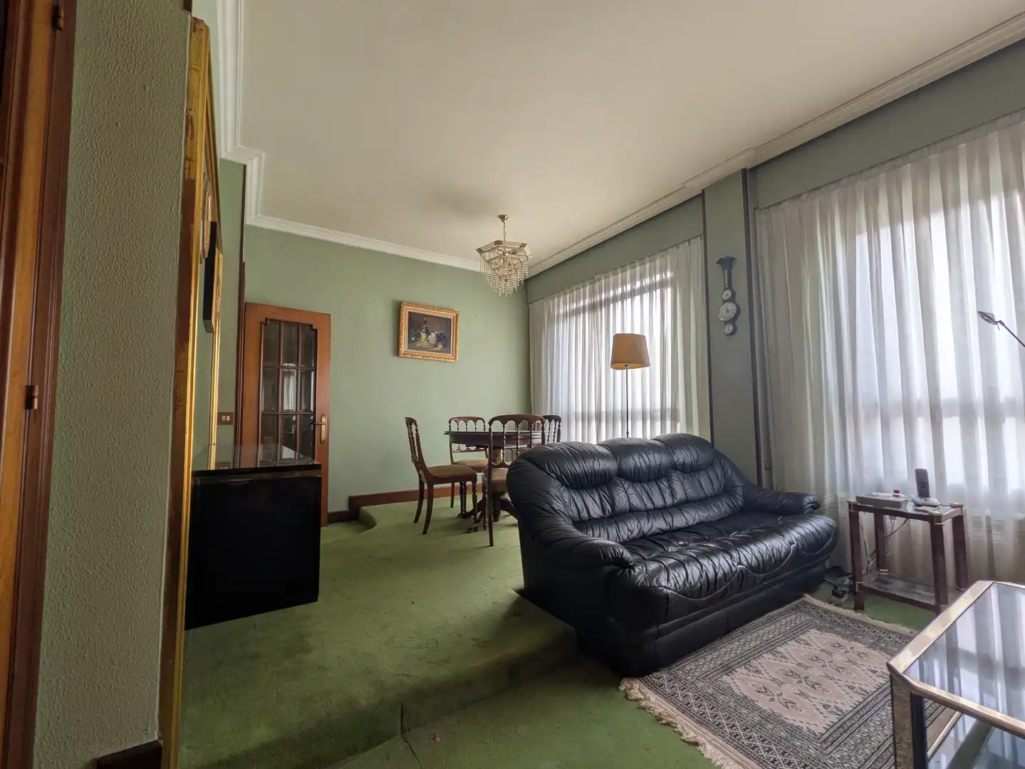 Sala de estar de Piso en venta en Bilbao  con Calefacción y Amueblado