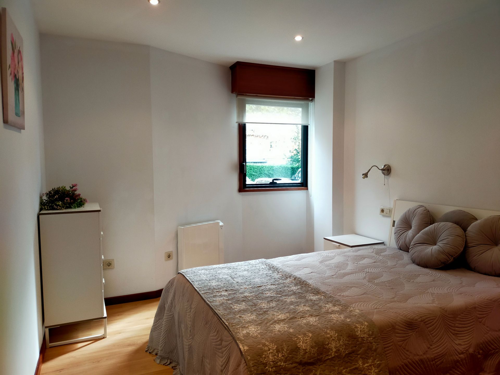 Bedroom of Apartment to rent in Oleiros  with Heating, Private garden and Swimming Pool