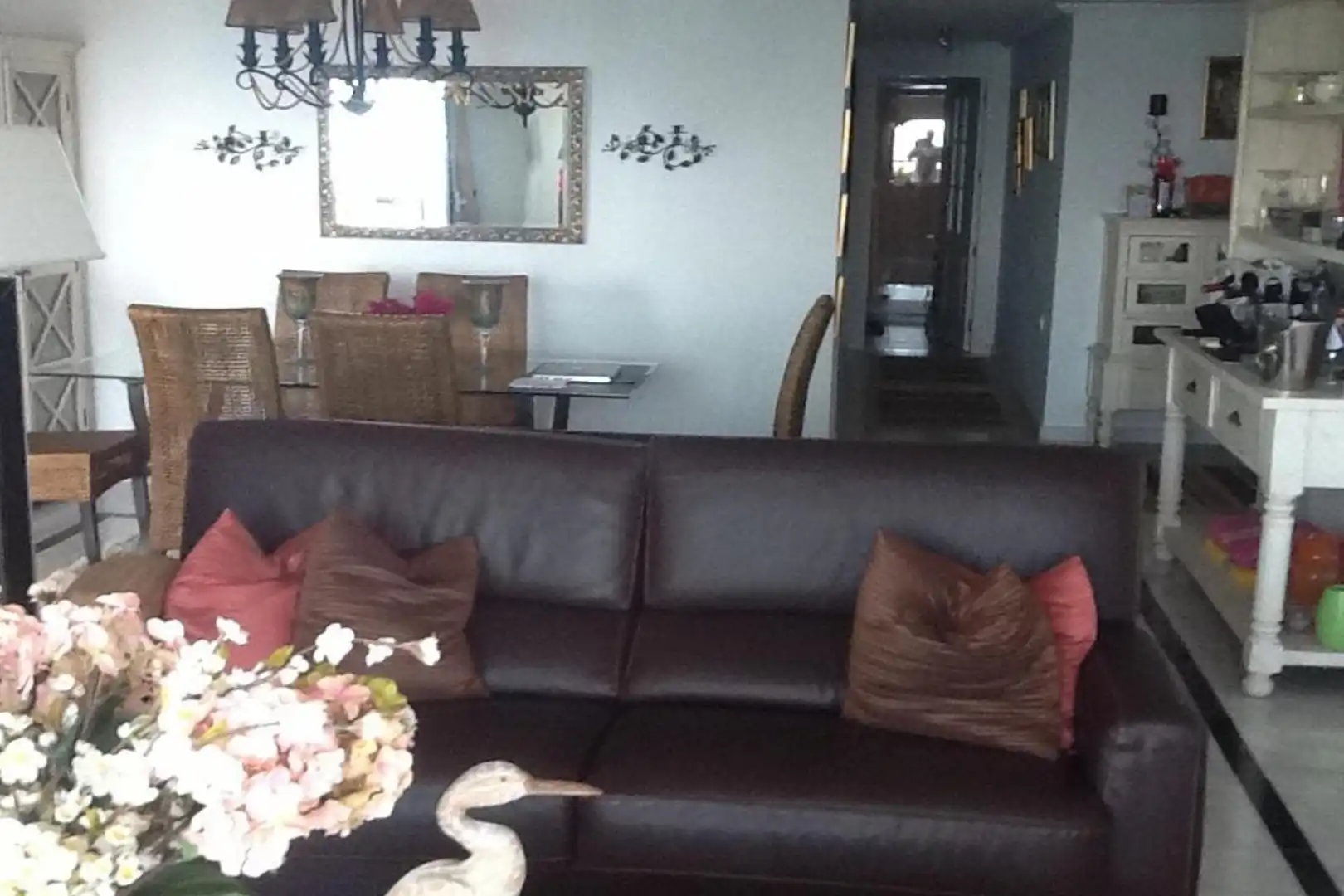 Wohnzimmer von Wohnungen zum Verkauf in Benalmádena mit Klimaanlage, Heizung und Terrasse