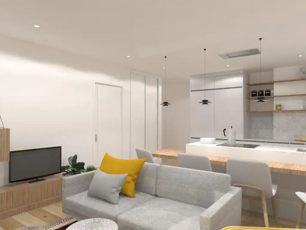 Living room of Flat for sale in Carballo  with Heating and Storage room