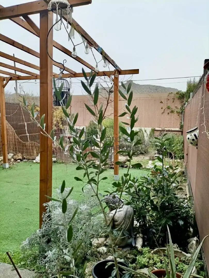 Jardín de Casa adosada en venta en Villafranca de Ebro
