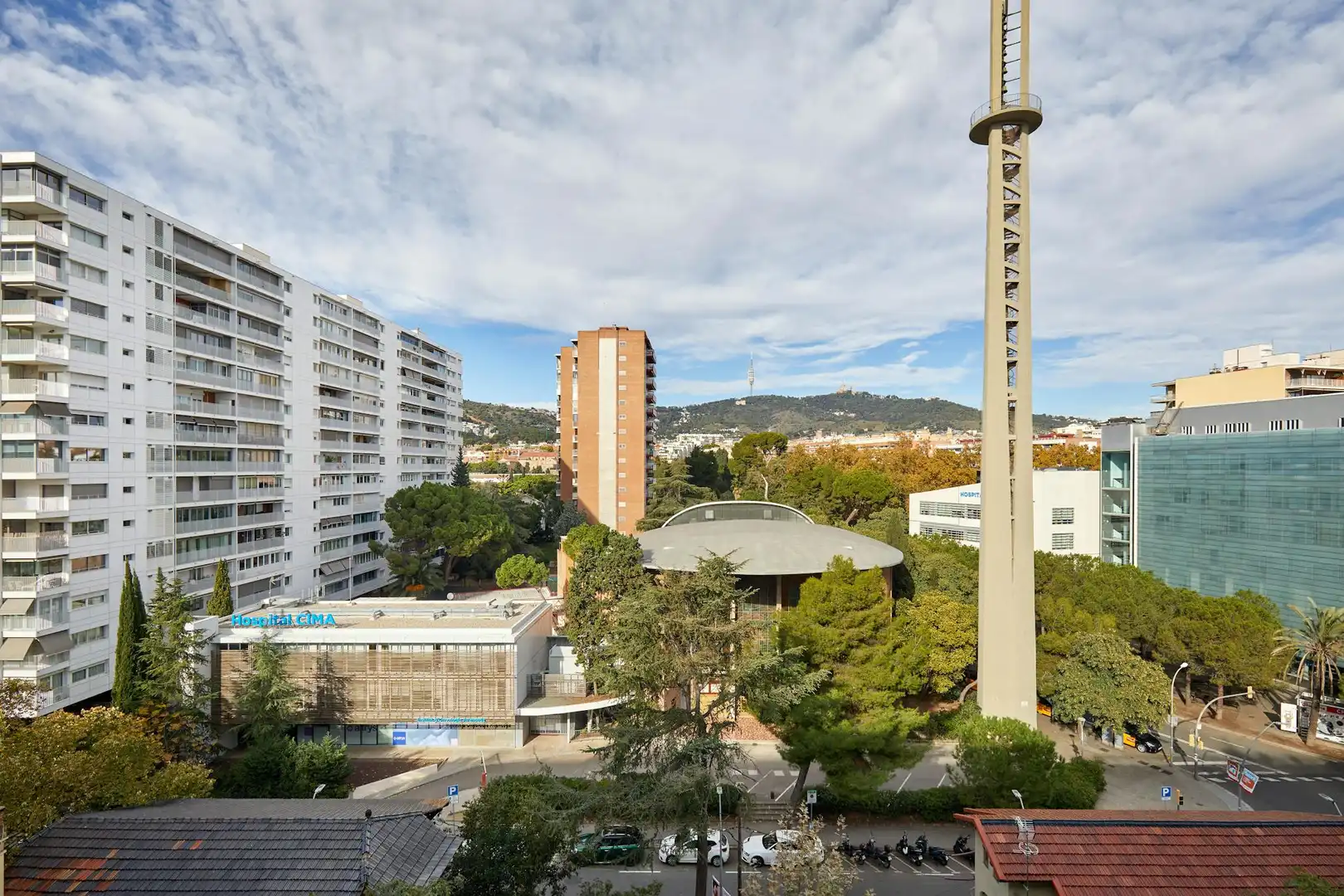 Exterior view of Flat for rent in Barcelona  with Air Conditioner, Heating and Private garden