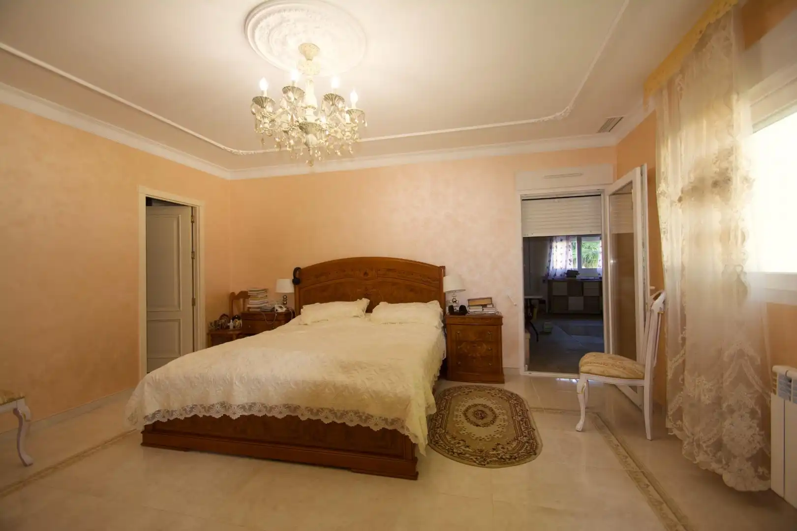 Schlafzimmer von Haus oder Chalet zum Verkauf in Orihuela mit Klimaanlage, Heizung und Privatgarten