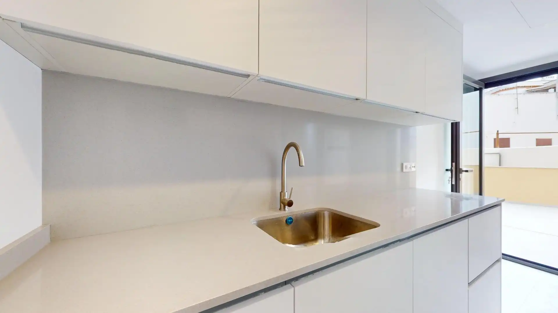 Küche von Wohnung zur Miete in  Palma de Mallorca mit Heizung, Terrasse und Balkon
