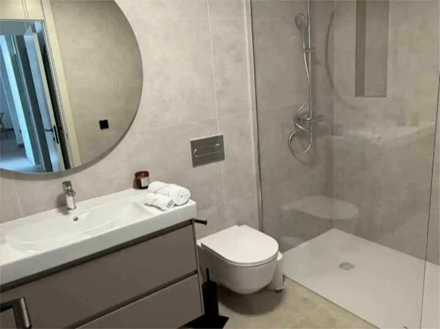 Badezimmer von Wohnung zur Miete in Adeje mit Schwimmbad