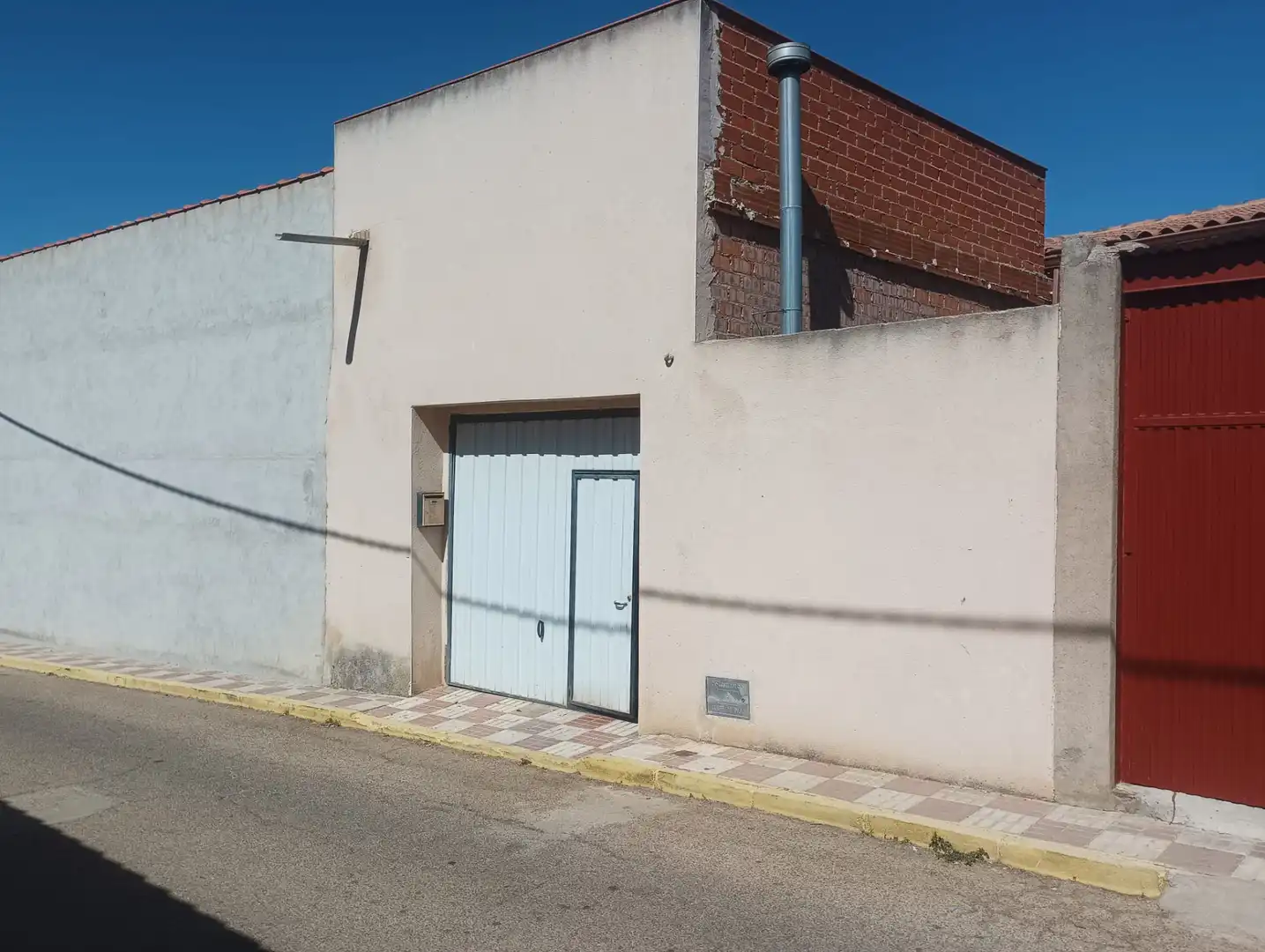 Vista exterior de Casa o xalet en venda en Camuñas amb Calefacció, Jardí privat i Terrassa
