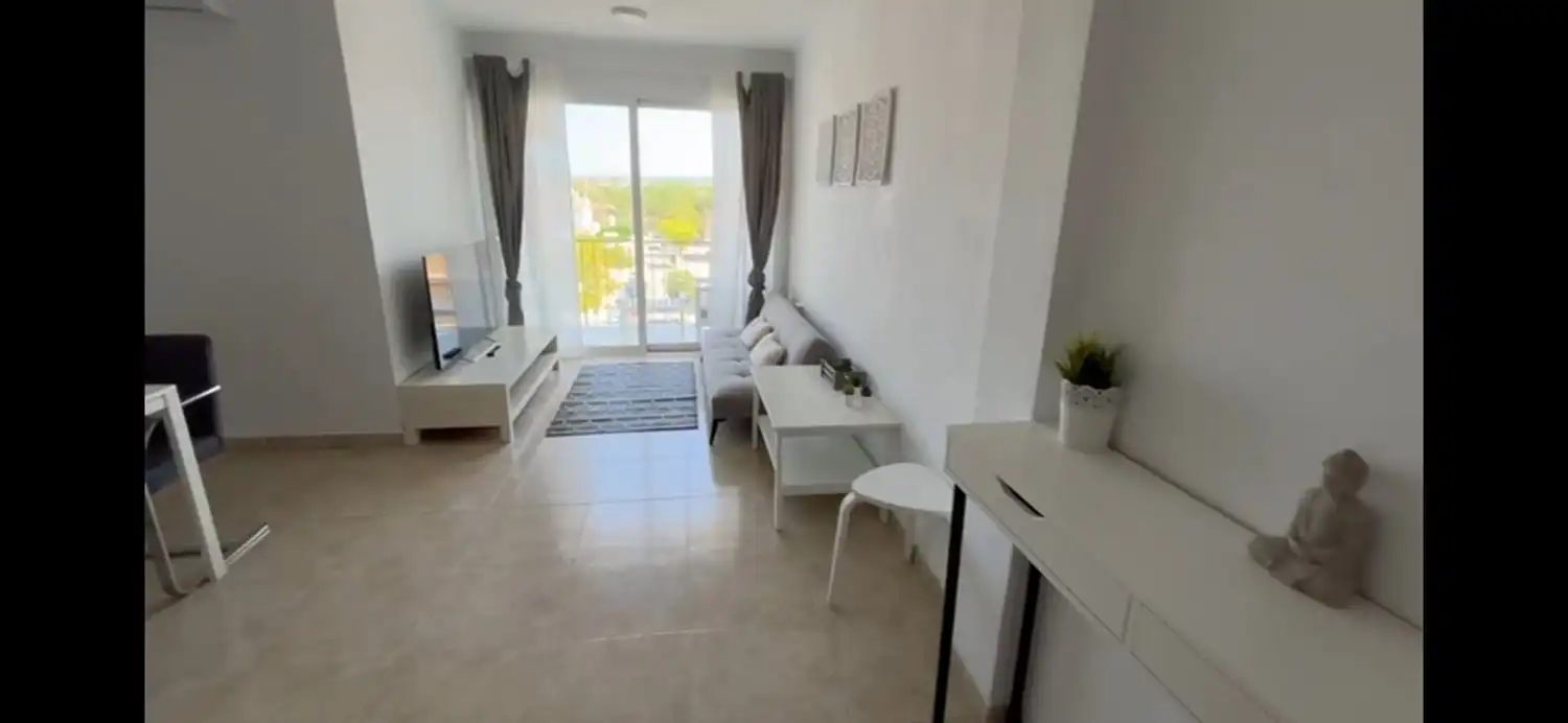 Wohnzimmer von Wohnung zur Miete in Marratxí mit Klimaanlage