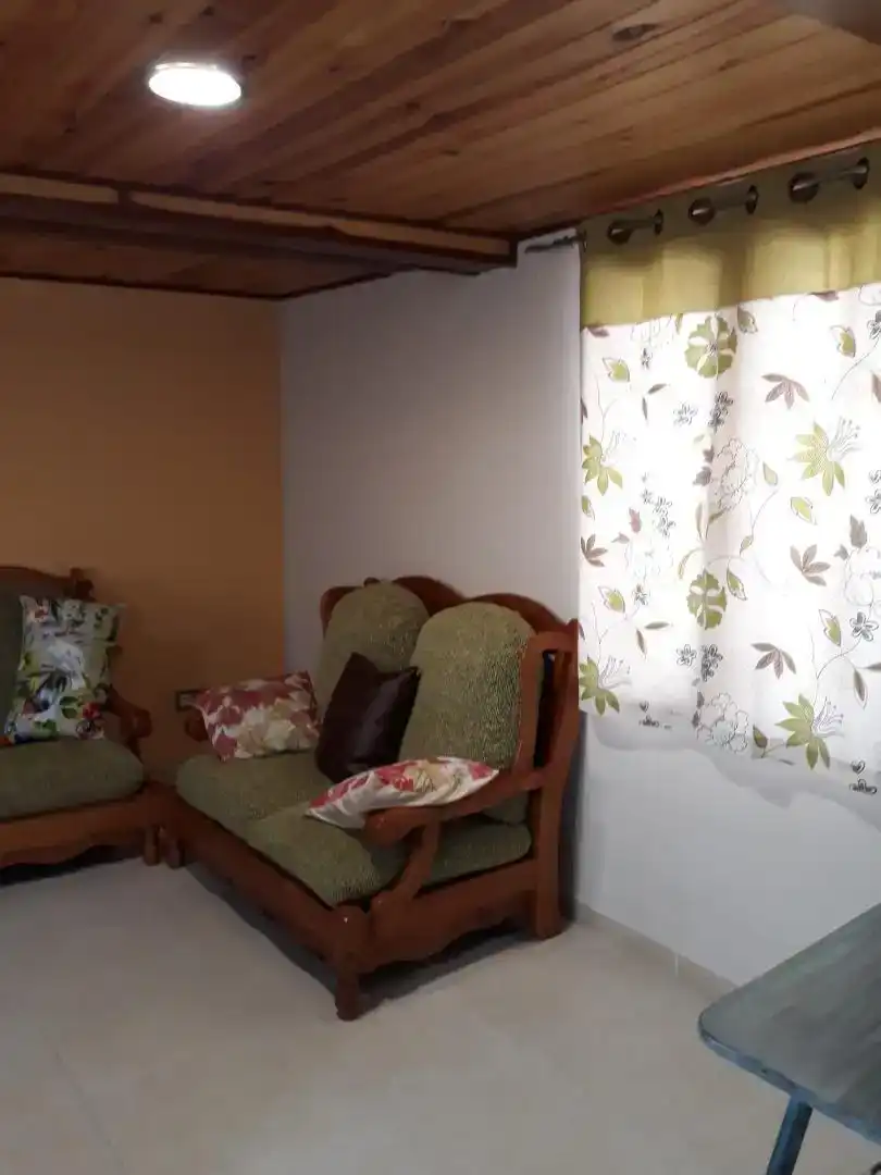 Sala de estar de Finca rústica en venta en Cañete