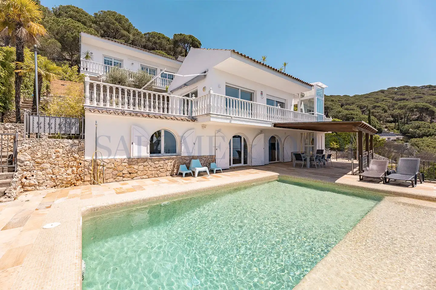 Vista exterior de Casa o chalet en venta en Cabrils con Aire acondicionado, Calefacción y Jardín privado