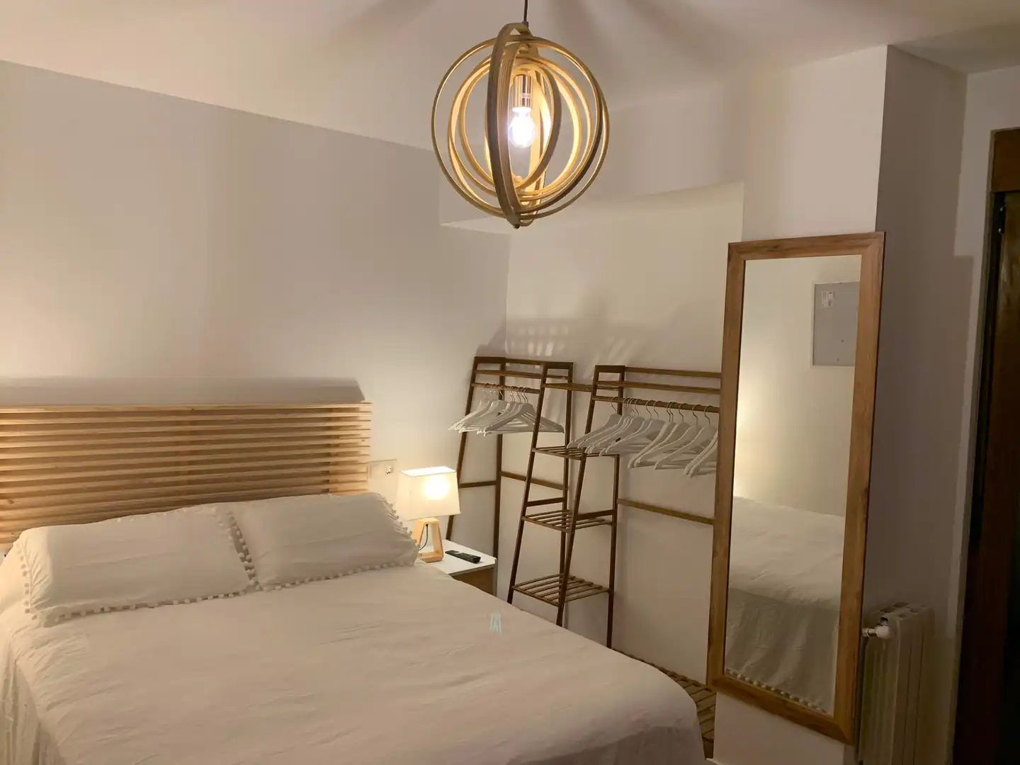 Bedroom of Flat for rent in Santander  with Heating, Terrace and Furnished
