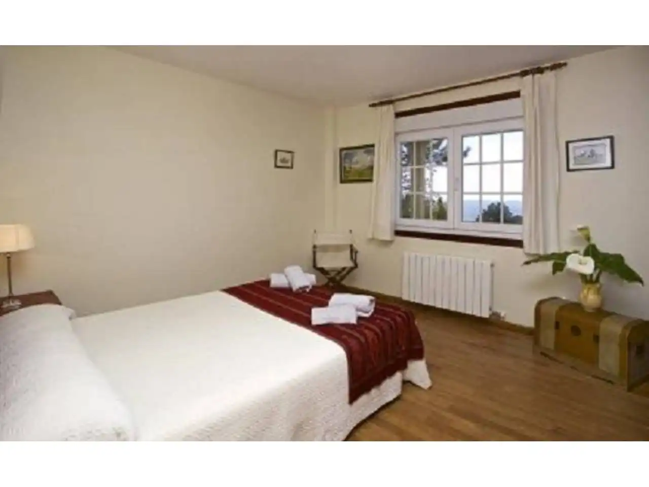 Schlafzimmer von Haus oder Chalet zur Miete in Baiona mit Heizung, Privatgarten und Terrasse