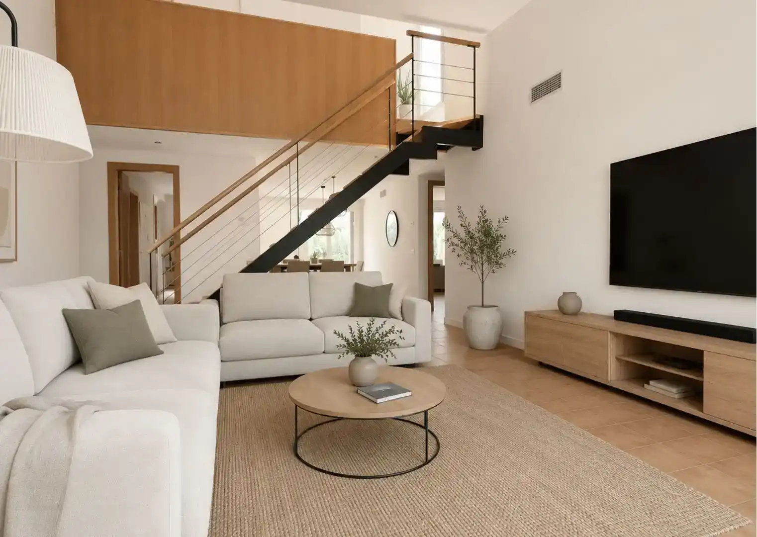Sala d'estar de Casa o xalet en venda en Sant Feliu de Guíxols amb Aire condicionat, Piscina i Balcó